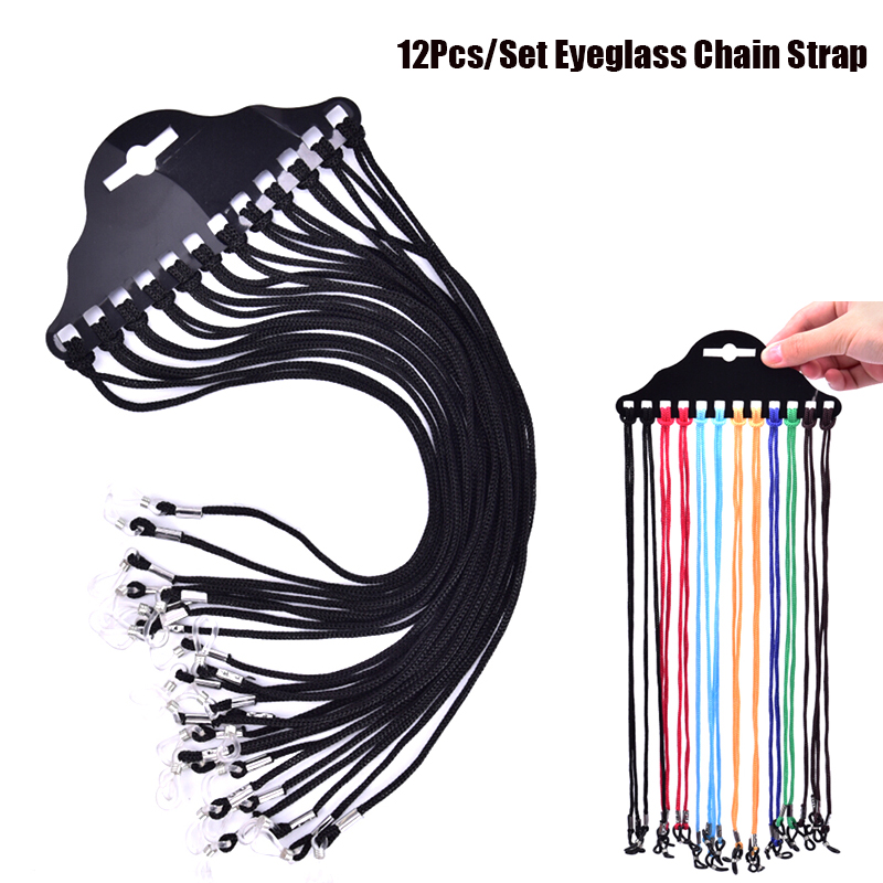Sunglass Retainer Cord - 12/24/36PCS Multicolor Sunglasses Lanyard Cord Eyeglass