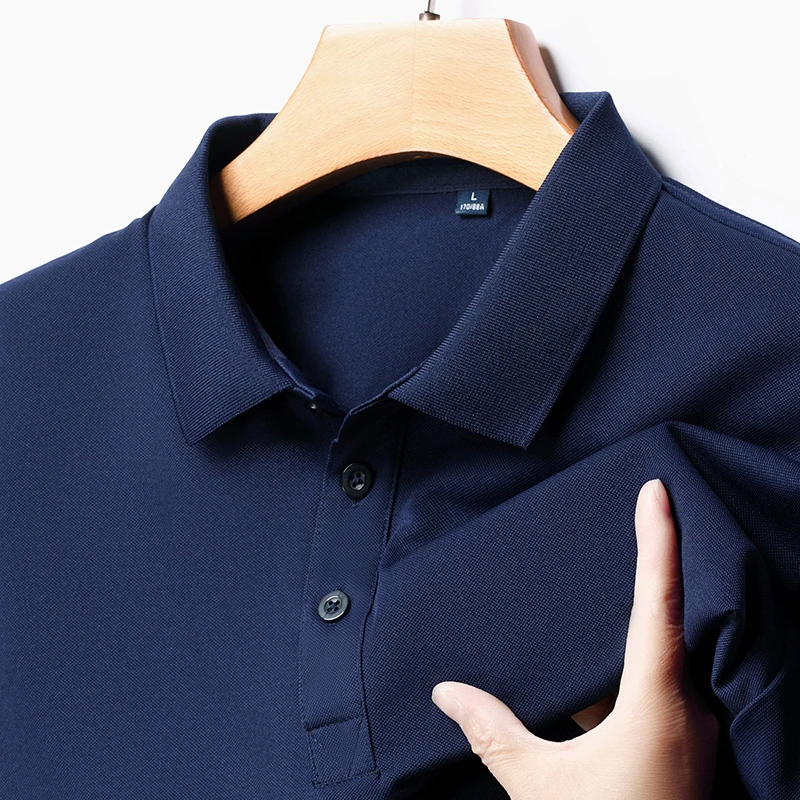Men's Fashion Solid Short Slee - Polo Shirt Pique 评论和价格