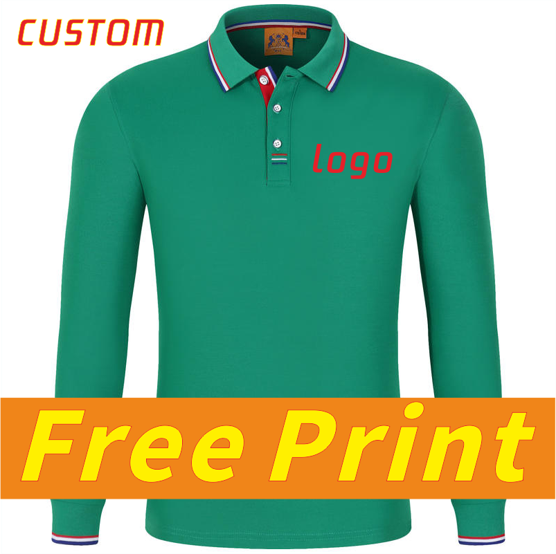 Autumn Long Sleevd POLO Shirt  - Polo Shirt Pique 评论和价格