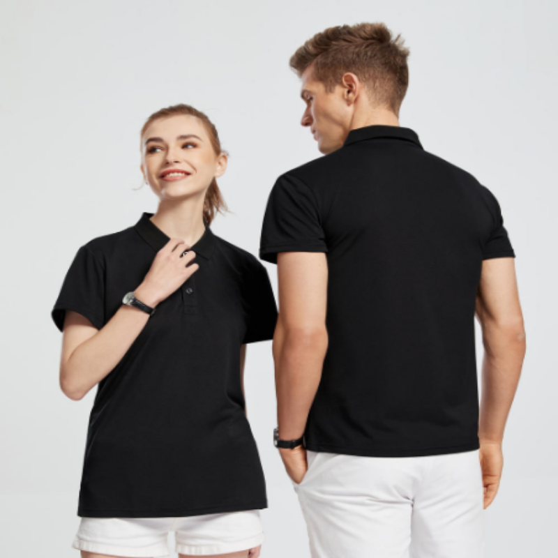 Solid Color Wrinkle Resistant  - Polo Shirt Pique 评论和价格